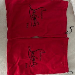 Pair of Christian Louboutin Shoe Covers